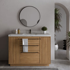 Parker Vanity Collection - Natural Teak