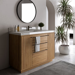 Parker Vanity Collection - Natural Teak